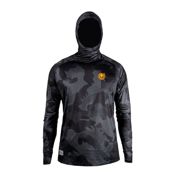 JERSEY CAPUCHA CAMMO MILITAR GRIS NEGRO TEX 8052