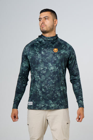 JERSEY CAPUCHA CAMMO VERDE AMAZONAS 8052