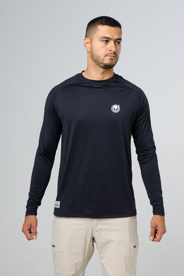 JERSEY CUELLO REDONDO NEGRO FONDO ENTERO 9600