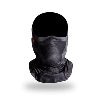 CUELLO PROTECTOR SOLAR TIPO MASCARA CAMMO MILITAR NEGRO TEXTIL 8059