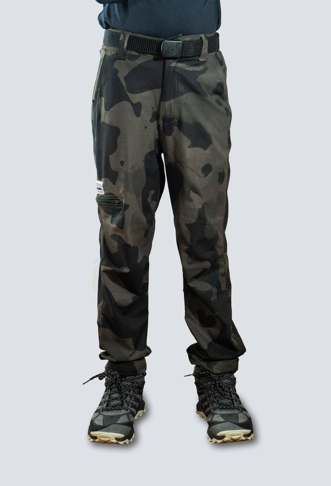 PANTALON LICRADO JUNIOR UNISEX CAMMO NEBULOSO VERDE 7002