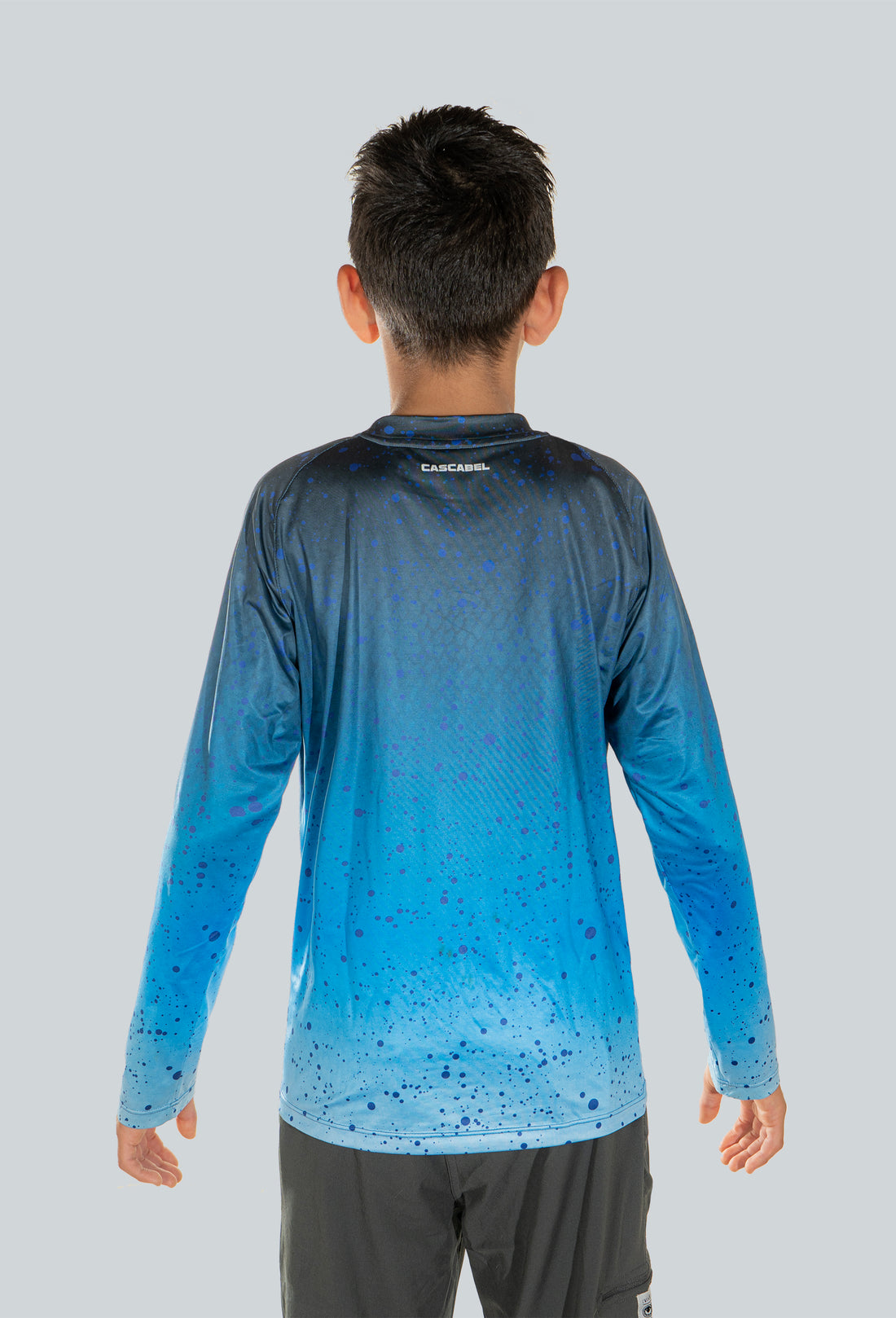 Jersey estampado linea junior unisex mahi azul