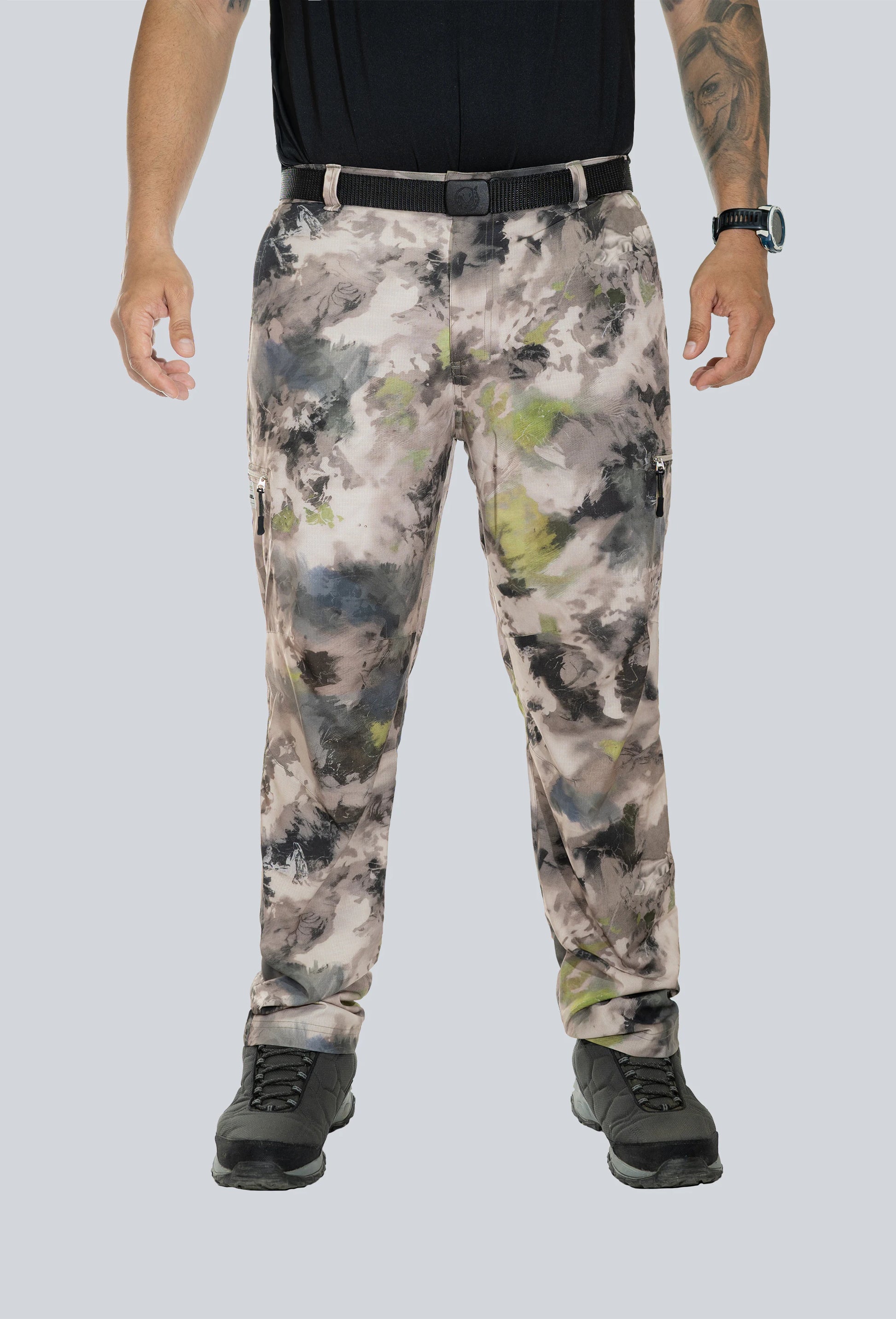 Pantalón licrado ribetes cammo paramo tex