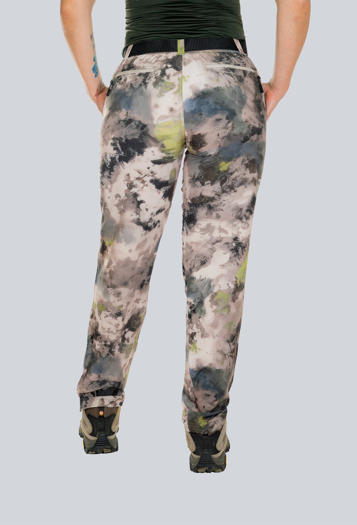 Pantalón licrado ribetes dama cammo paramo tex