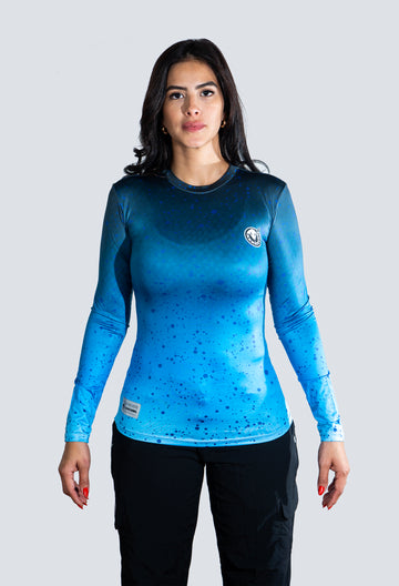 Jersey cuello redondo mahi azul