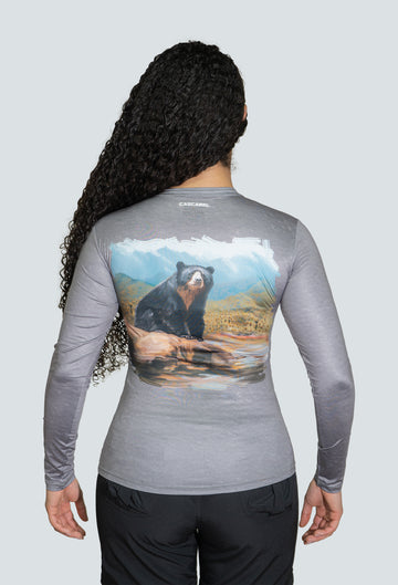Jersey cuello redondo oso de anteojos