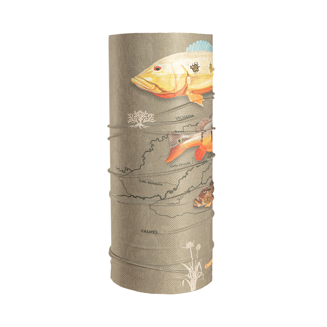 TMFOT PROTECTOR FACIALUV TUCUNARE MAPA FONDO OLIVA TEXTURA 8024