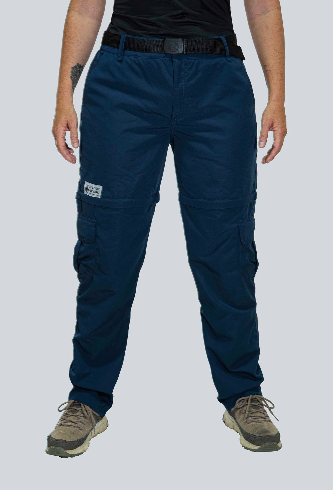 PANTALÓN CONVERTIBLE DAMA AZUL NAVY FONDO ENTERO 8046