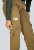 Pantalón convertible outdoor ocre fondo entero