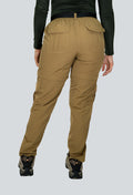 Pantalón convertible outdoor ocre fondo entero