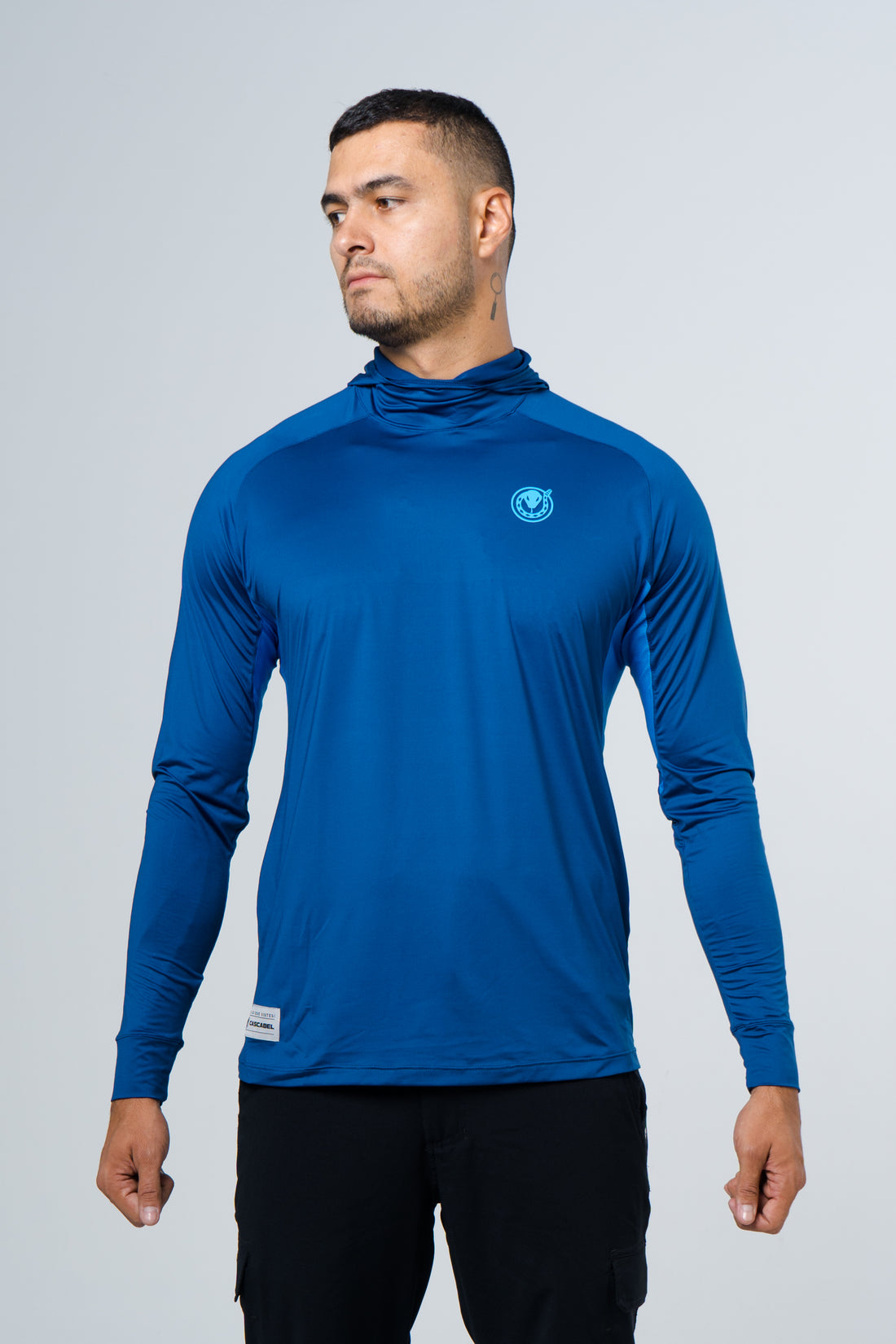 JERSEY CAPUCHA AZUL NAVY FONDO ENTERO 8052