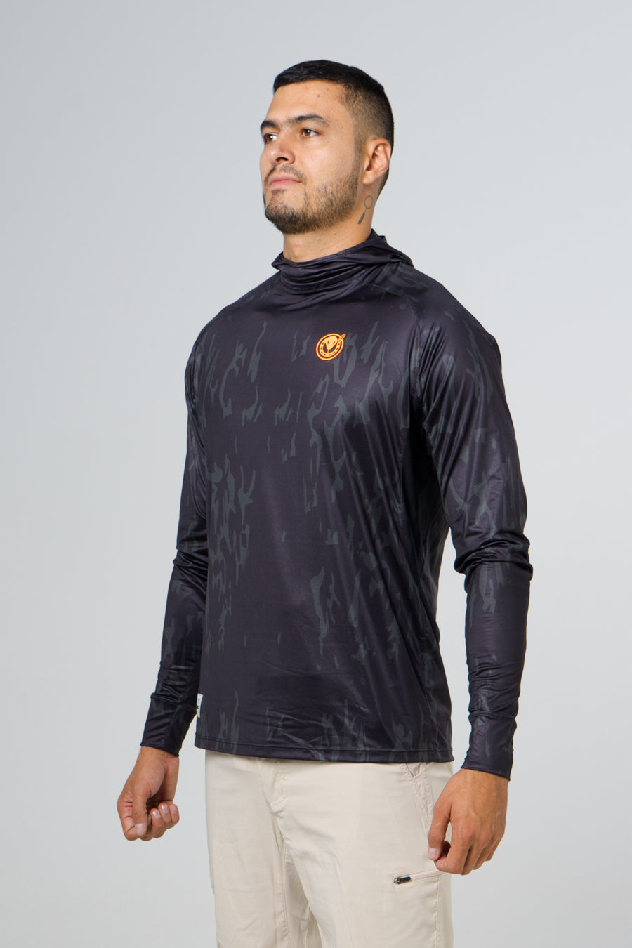 Jersey cammo militar black tex