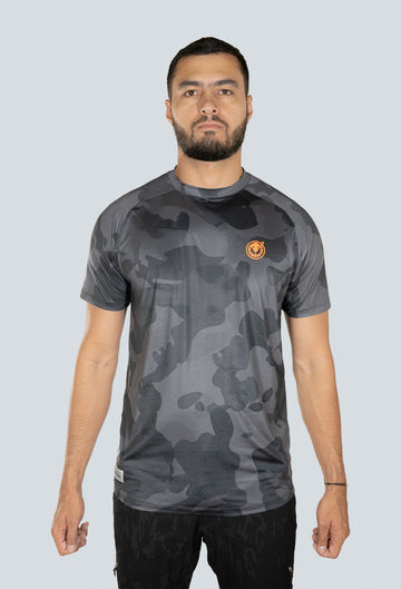 Camiseta tecnica outdoor cascabel nebuloso gris