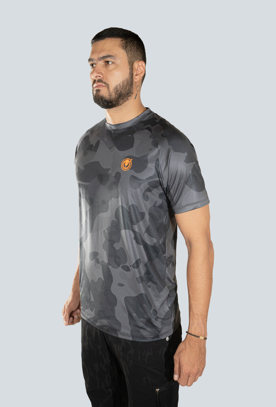 Camiseta tecnica outdoor cascabel nebuloso gris
