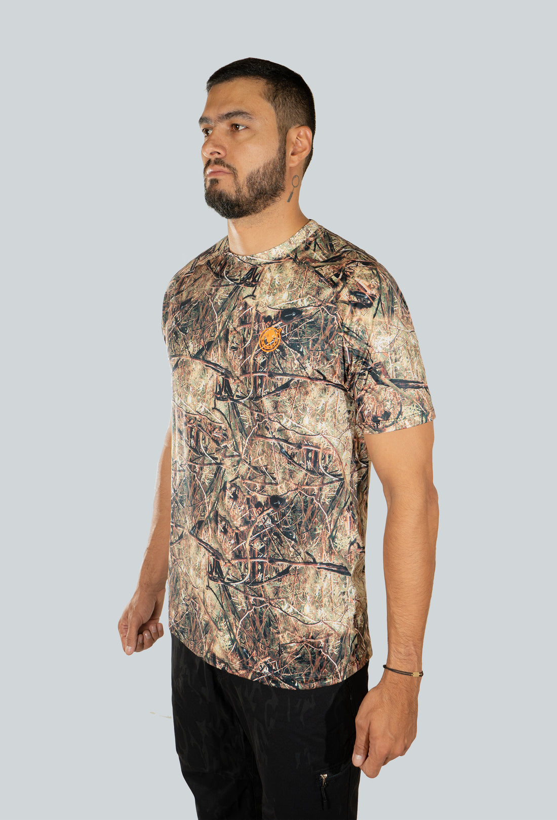 Camiseta tecnica outdoor cascabel cammo summer brown
