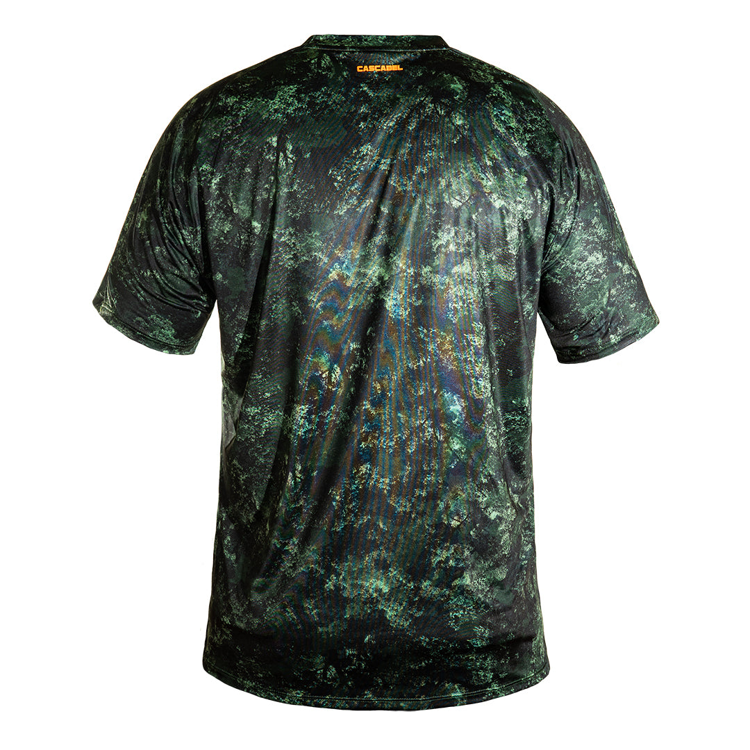 CAMISETA EN LICRA CAMMO VERDE AMAZONAS 8085
