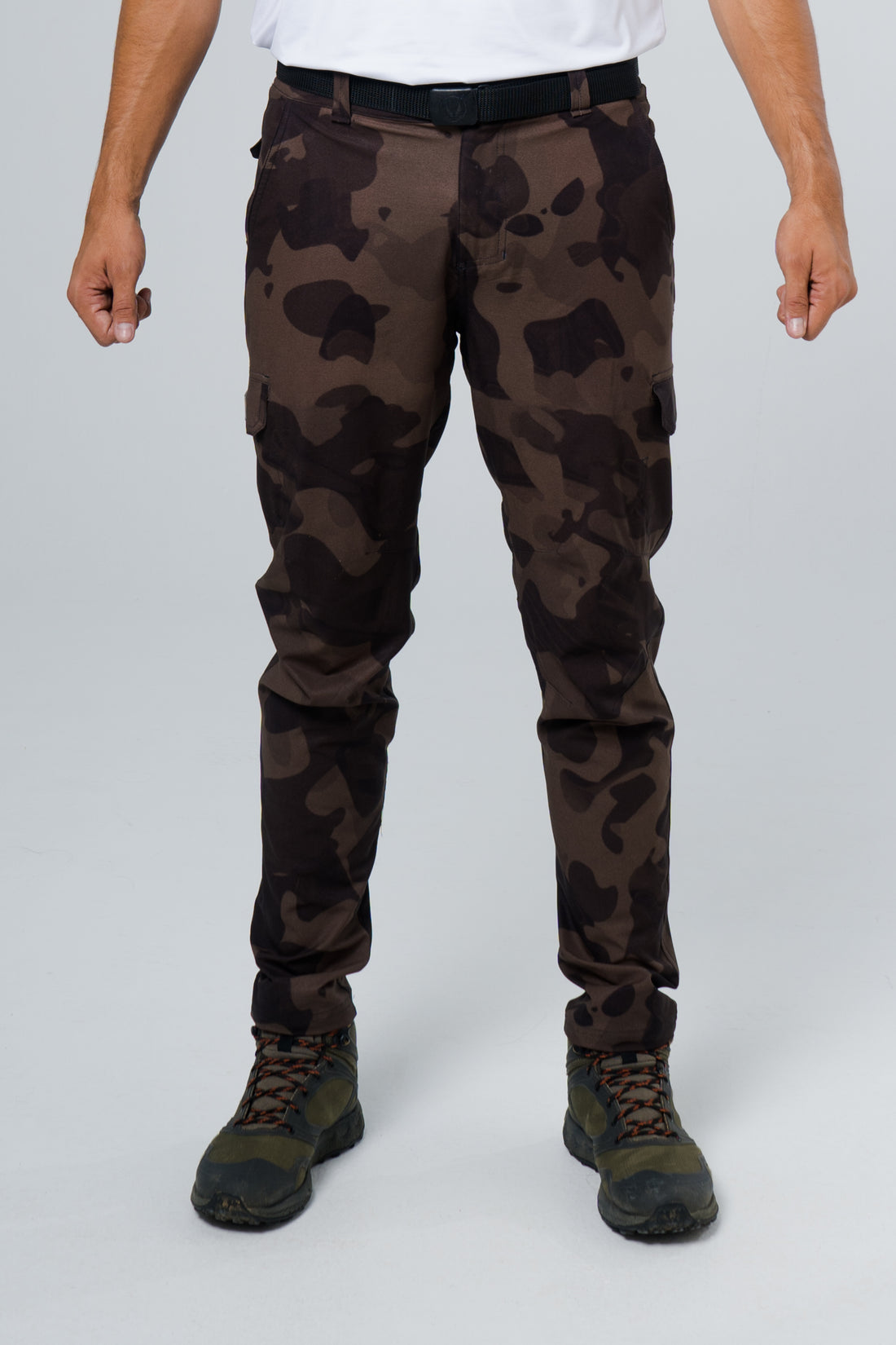 PANTALÓN LICRADO CAMMO NEBULOSO OCRE OSCURO 8089