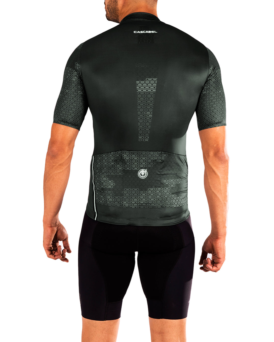 JERSEY DE CICLISMO HOMBRE CAMMO CADENA GRIS OSCURO 9000