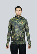 Jersey capucha suelta con máscara cammo arbóreo jaguar