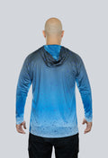Jersey capucha amplia mahi azul
