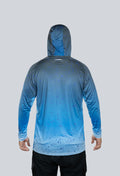 Jersey capucha amplia mahi azul