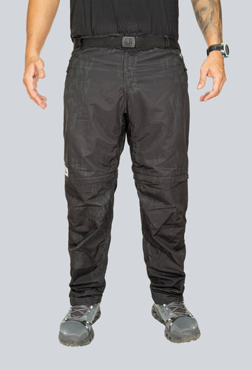 PANTALONES CONVERTIBLE CABALLERO CAMMO MILITAR BLACK TEX 9516