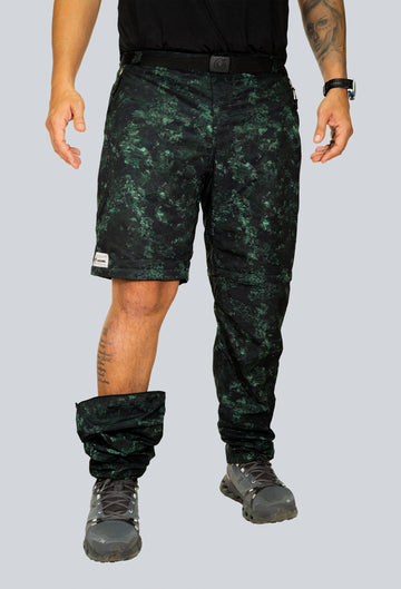 Pantalón convertible outdoor cammo amazonas tex