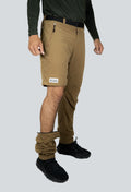 Pantalón convertible outdoor ocre fondo entero