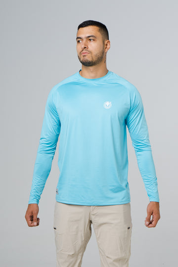 JERSEY CUELLO REDONDO AZUL CELESTE 9600