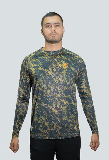 Jersey cuello redondo cammo dormilona tex