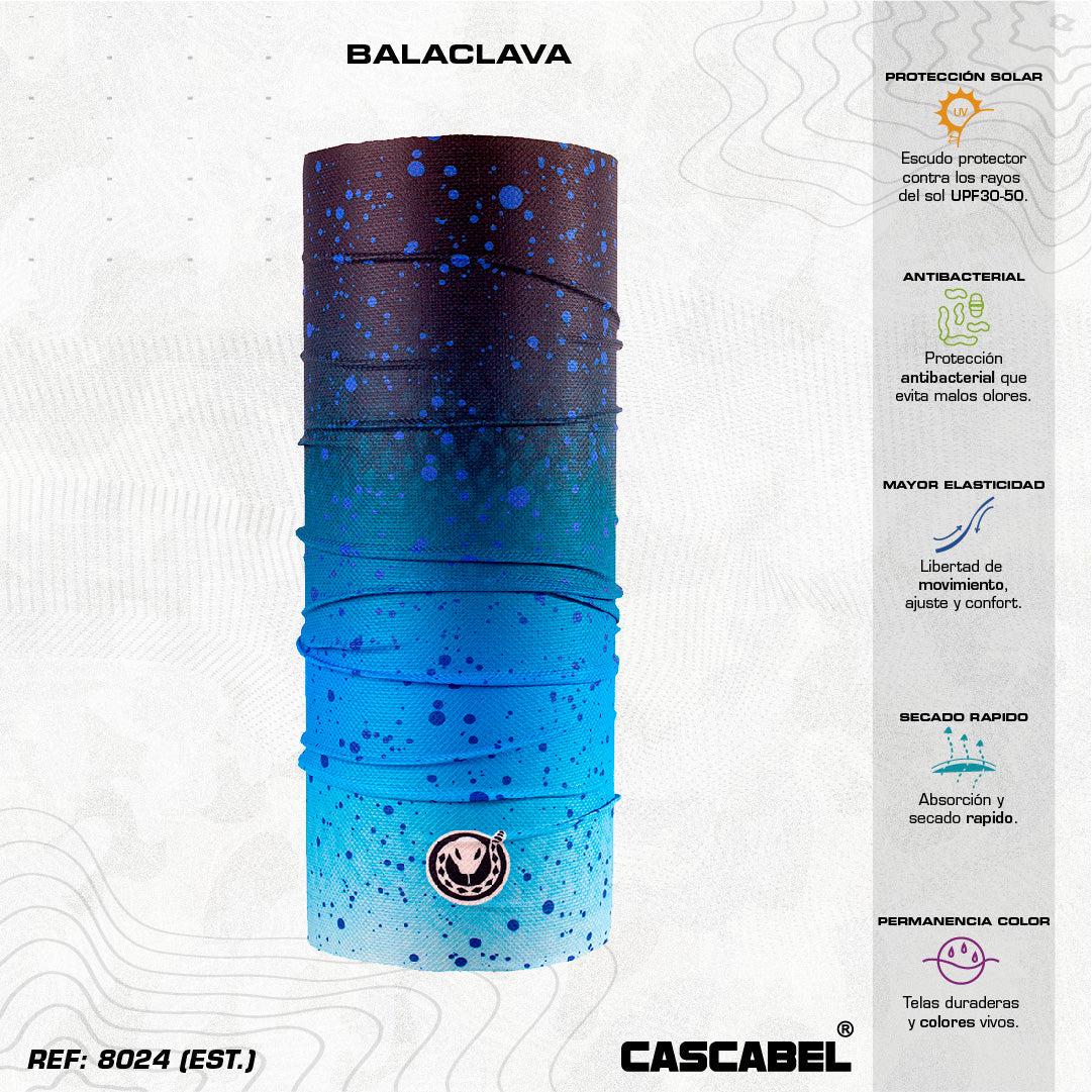 PROTECCION FACIAL UV MAHI AZUL 8024